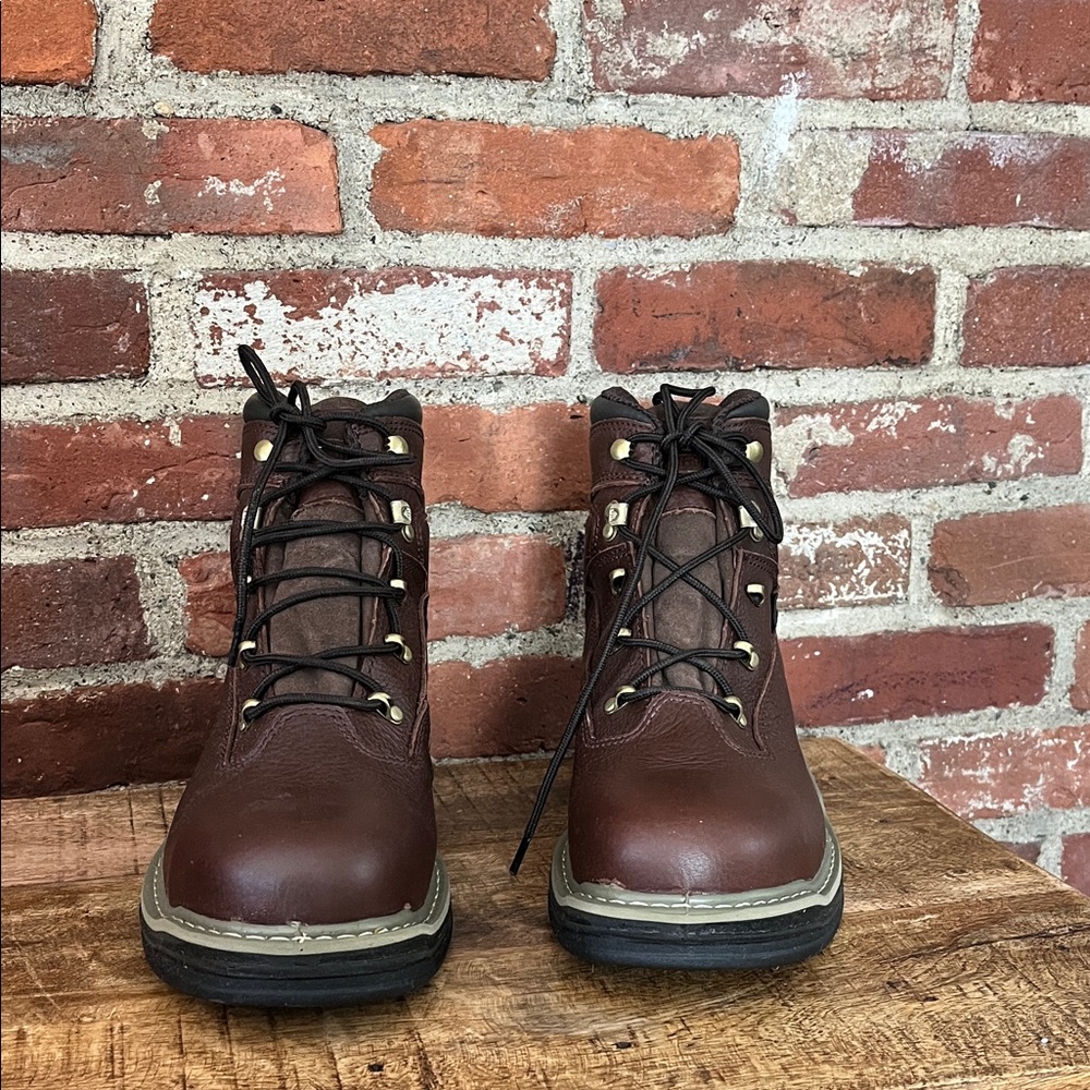 Wolverine Dark Brown Leather Boots